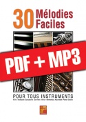 30 mélodies faciles - Harmonica (pdf + mp3)