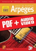 Arpèges pour la guitare en 3D (pdf + mp3 + vidéos)