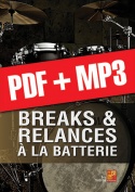 Breaks & relances à la batterie (pdf + mp3)