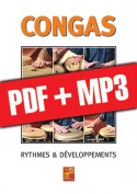 Congas - Rythmes & développements (pdf + mp3)