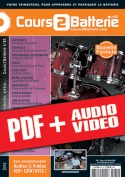 Cours 2 Batterie n°81 (pdf + mp3 + vidéos)