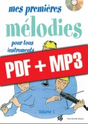 Mes premières mélodies - Saxophone (pdf + mp3)