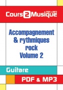 Accompagnement & rythmiques rock - Volume 2