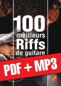 Les 100 meilleurs riffs de guitare (pdf + mp3)