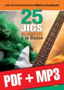 25 Jigs irlandaises à la basse (pdf + mp3)
