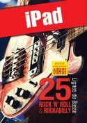 25 lignes de basse rock ’n’ roll & rockabilly (iPad)