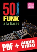 50 grooves funk à la basse (pdf + mp3 + vidéos)