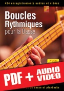 Boucles rythmiques pour la basse (pdf + mp3 + vidéos)