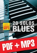 Chorus Piano - 20 solos de blues (pdf + mp3)