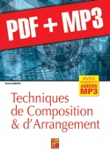 Techniques de composition et d'arrangement - Guitare (pdf + mp3)