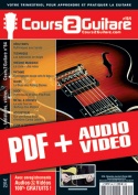 Cours 2 Guitare n°64 (pdf + mp3 + vidéos)