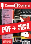 Cours 2 Guitare n°76 (pdf + mp3 + vidéos)