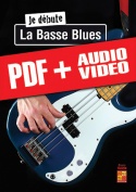 Je débute la basse blues (pdf + mp3 + vidéos)
