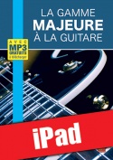 La gamme majeure à la guitare (iPad)