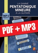 La gamme pentatonique mineure à la guitare (pdf + mp3)