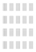Diagrammes (6 cases) pour la guitare