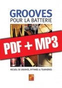 Grooves pour la batterie (pdf + mp3)