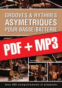 Grooves & rythmes asymétriques pour basse/batterie (pdf + mp3)