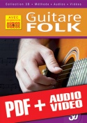 La guitare folk en 3D (pdf + mp3 + vidéos)