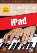 Improvisation jazz au piano en 3D (iPad)