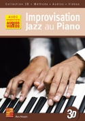 Improvisation jazz au piano en 3D