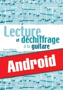 Lecture et déchiffrage à la guitare (Android)