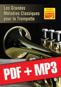 Les grandes mélodies classiques pour la trompette (pdf + mp3)