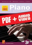 Initiation au piano & autres claviers en 3D (pdf + mp3 + vidéos)