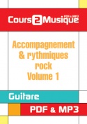 Accompagnement & rythmiques rock - Volume 1