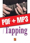 Techniques du tapping à la guitare (pdf + mp3)
