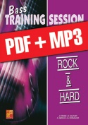 Bass Training Session - Rock & hard (pdf + mp3)