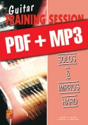 Guitar Training Session - Solos & impros hard (pdf + mp3)
