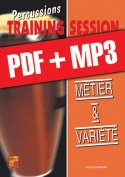 Percussions Training Session - Métier & variété (pdf + mp3)