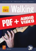 La walking bass en 3D (pdf + mp3 + vidéos)
