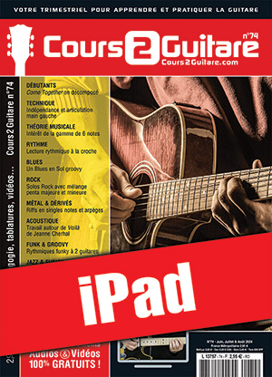 Cours 2 Guitare n°74 (iPad)