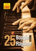 25 boogie & ragtime en el piano