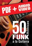 50 rítmicas funk a la guitarra (pdf + mp3 + vídeos)