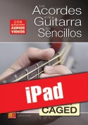 Los acordes en la guitarra son sencillos... con el sistema CAGED (iPad)