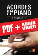 Acordes en el piano - Volumen 2 (pdf + mp3 + vídeos)