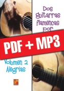 Dos guitarras flamencas por fiesta - Alegrías (pdf + mp3)