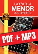 La escala menor en la guitarra (pdf + mp3)