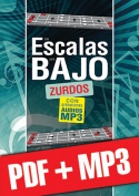 Las escalas para bajo - zurdos (pdf + mp3)