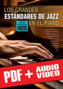 Los grandes estándares de jazz en el piano (pdf + mp3 + vídeos)