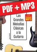 Las grandes melodías clásicas a la guitarra (pdf + mp3)