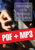 Improvisación con las pentatónicas en la guitarra (pdf + mp3)