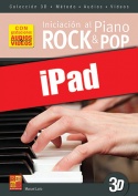 Iniciación al piano rock & pop en 3D (iPad)