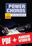 Los power chords en la guitarra (pdf + mp3 + vídeos)