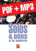 Solos & dúos a la batería (pdf + mp3)