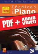 Técnicas para el piano en 3D (pdf + mp3 + vídeos)