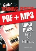 Guitar Training Session - Riffs & rítmicas hard-rock (pdf + mp3)